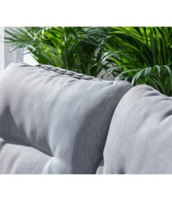 Dehner Geflechtlounge Santos, 4-teilig -Optimal Gartenmöbel Geschäft 6875074 WE DE 005 LoungeSantosNEU