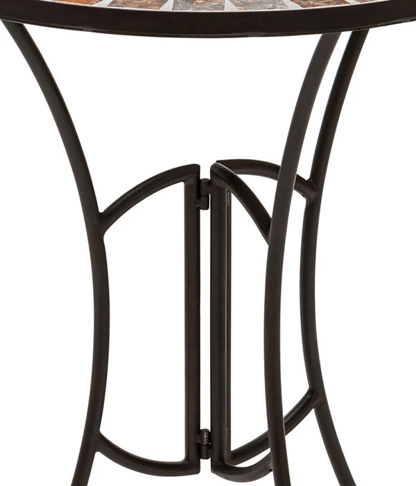 Dehner Mosaiktisch Grazia Halbrund, Ca. B60/H72,5/T31,5 Cm 7 Dehner Mosaiktisch Grazia Halbrund, Ca. B60/H72,5/T31,5 Cm – Bild 5