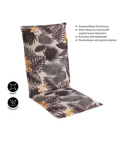 Dehner Hochlehnerpolster Bormio, Ca. B120/H6/T50 Cm -Optimal Gartenmöbel Geschäft 6880082 WE IG 001 PolsterBormioHL