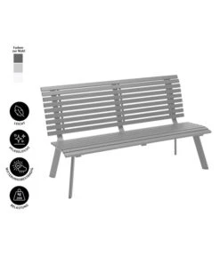 Dehner Bank London, 3-Sitzer -Optimal Gartenmöbel Geschäft 6893762 WE IG 001 BankLondon