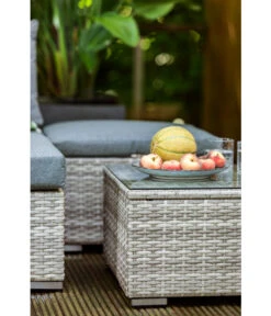 Dehner Balkonset Como, 4-teilig -Optimal Gartenmöbel Geschäft 6894166 WE DE 002 BalkonsetComo