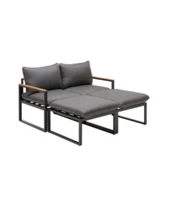 Dehner Balkonset Padua, 5-teilig -Optimal Gartenmöbel Geschäft 6894174 WE FS 002 BalkonsetPadua