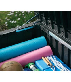 Keter Auflagenbox Westwood, 570 Liter, Ca. B155/H64,4/T72,4 Cm -Optimal Gartenmöbel Geschäft 6894869 WE DE 001 KeterMuelltonnenbox