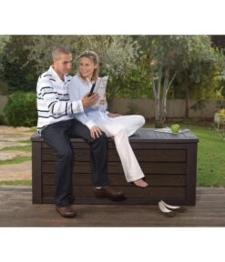 Keter Auflagenbox Westwood, 570 Liter, Ca. B155/H64,4/T72,4 Cm -Optimal Gartenmöbel Geschäft 6894869 WE MO 003 KeterAufbewahrungsbox