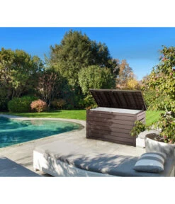 Keter Auflagenbox Ontario, 870 Liter, Ca. B147/H86/T83 Cm -Optimal Gartenmöbel Geschäft 6894919 WE MO 001 AuflagenboxOntario