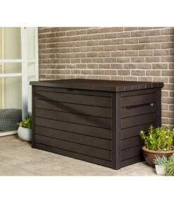 Keter Auflagenbox Ontario, 870 Liter, Ca. B147/H86/T83 Cm -Optimal Gartenmöbel Geschäft 6894919 WE MO 002 AuflagenboxOntario