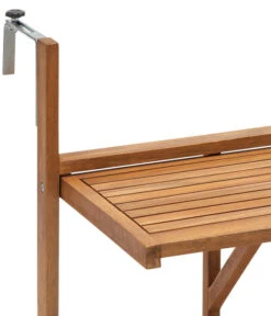 Dehner Balkonhängetisch, Ca. B90/H65/T41,7 Cm -Optimal Gartenmöbel Geschäft 6897748 WE DE 001 DehnerBalkonklapptischMacao