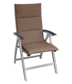 KETTtex Hochlehnerpolster Lindos Taupe, Ca. B120/H4/T50 Cm -Optimal Gartenmöbel Geschäft 6906986 WE DE 003 KETTtexHochlehnerpolsterLindosTaupe