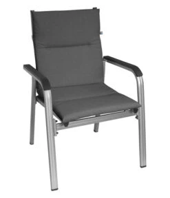 KETTtex Niederlehnerpolster Lindos Grau, Ca. B100/H4/T50 Cm -Optimal Gartenmöbel Geschäft 6907026 WE DE 002 KETTtexNiederlehnerpolsterLindosGrau