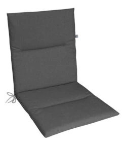 KETTtex Niederlehnerpolster Lindos Grau, Ca. B100/H4/T50 Cm