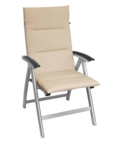 KETTtex Hochlehnerpolster Lindos Beige, Ca. B120/H4/T50 Cm -Optimal Gartenmöbel Geschäft 6907190 WE DE 004 KETTtexHochlehnerpolsterLindosBeige