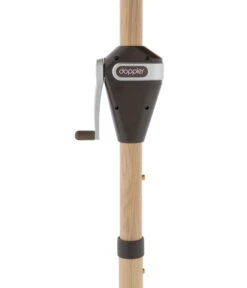 Doppler Sonnenschirm Aluwood Ultra, Rechteckig, Ca. B210/T140 Cm -Optimal Gartenmöbel Geschäft 6910426 WE DE 001 AluWoodAutoTiltUltra210x140Greige