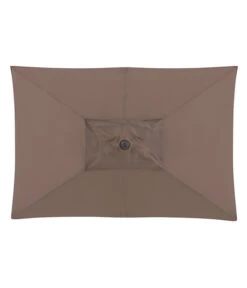 Doppler Sonnenschirm Aluwood Ultra, Rechteckig, Ca. B210/T140 Cm -Optimal Gartenmöbel Geschäft 6910426 WE DE 002 AluWoodAutoTiltUltra210x140Greige