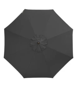 Doppler Sonnenschirm Aluwood Ultra, Rund, Ca. Ø350 Cm -Optimal Gartenmöbel Geschäft 6910483 WE DE 001 AluWood350Anthrazit