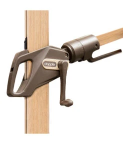 Doppler Pendelschirm Aluwood, Rechteckig, Ca. B300/T220 Cm -Optimal Gartenmöbel Geschäft 6910525 WE DE 001 PendelschirmAluWoodGreige