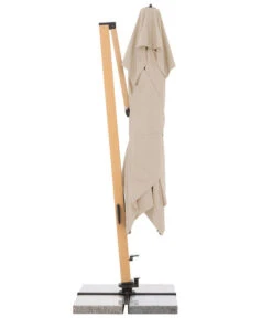 Doppler Pendelschirm Aluwood XL, Rechteckig, Ca. B400/T300 Cm -Optimal Gartenmöbel Geschäft 6910533 WE FS 008 PendelschirmAluWoodXL400x300Esche