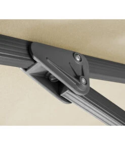 Schneider Ampelschirm Rhodos Smart, Quadratisch, Ca. B300/T300 Cm -Optimal Gartenmöbel Geschäft 6953384 WE DE 003 SchneiderAmpelschirmRhodosSmartnatur