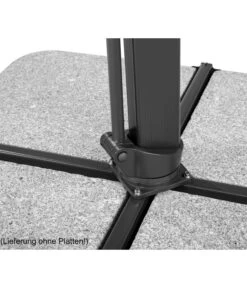 Schneider Ampelschirm Rhodos Smart, Quadratisch, Ca. B300/T300 Cm -Optimal Gartenmöbel Geschäft 6953384 WE DE 006 SchneiderAmpelschirmRhodosSmartnatur