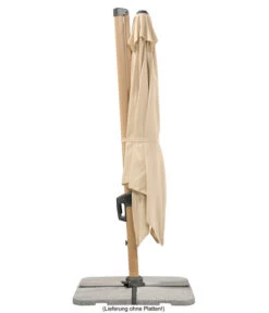 Schneider Ampelschirm Rhodos Twist Woody, Quadratisch, Ca. B300/T300 Cm 28 Schneider Ampelschirm Rhodos Twist Woody, Quadratisch, Ca. B300/T300 Cm -Optimal Gartenmöbel Geschäft 6953467 WE DE 006 SchneiderAmpelschirmRhodosTwistWoodynatur