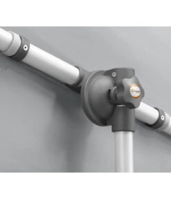 Schneider Sonnenschirm Novara, Rechteckig, Ca. B190/T140 Cm -Optimal Gartenmöbel Geschäft 6953541 WE DE 002 SchneiderSonnenschirmNovarasilbergrau