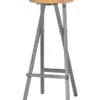 Fun Star Barhocker, Ca. H82 Cm -Optimal Gartenmöbel Geschäft 6982896 WE FS 001 BarhockerStahlHolz