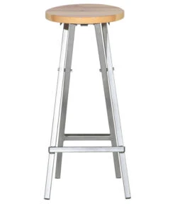 Fun Star Barhocker, Ca. H82 Cm -Optimal Gartenmöbel Geschäft 6982896 WE FS 002 BarhockerStahlHolz