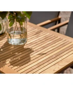 Siena Garden Gartentisch Geneva, Ca. B160/H74,2/T90 Cm -Optimal Gartenmöbel Geschäft 6986541 WE DE 007 GenevaTischTeakGraph