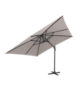 Siena Garden Ampelschirm California N+, Quadratisch, Ca. B250/T250 Cm -Optimal Gartenmöbel Geschäft 6987945 WE FS 003 SienaGardenAmpelschirm250x250cmTaupe