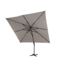 Siena Garden Ampelschirm California N+, Quadratisch, Ca. B250/T250 Cm -Optimal Gartenmöbel Geschäft 6987945 WE FS 004 SienaGardenAmpelschirm250x250cmTaupe