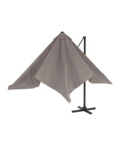 Siena Garden Ampelschirm California N+, Quadratisch, Ca. B250/T250 Cm -Optimal Gartenmöbel Geschäft 6987945 WE FS 008 SienaGardenAmpelschirm250x250cmTaupe