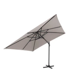 Siena Garden Ampelschirm California N+, Quadratisch, Ca. B300/300 Cm -Optimal Gartenmöbel Geschäft 6987960 WE FS 004 SienaGardenAmpelschirmCaliforniaN300x300cmTaupe
