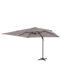 Siena Garden Ampelschirm California N+, Quadratisch, Ca. B300/300 Cm -Optimal Gartenmöbel Geschäft 6987960 WE FS 007 SienaGardenAmpelschirmCaliforniaN300x300cmTaupe