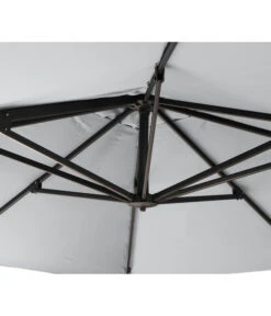 Siena Garden Ampelschirm Sunset N+, Rund, Ca. Ø350 Cm -Optimal Gartenmöbel Geschäft 6988315 WE DE 001 SienaGardenAmpelschirmSunsetN350cmGrau