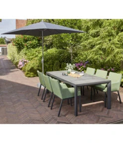 Siena Garden Sonnenschirm Avio, Rechteckig, Ca. B300/T200 Cm -Optimal Gartenmöbel Geschäft 6988323 WE MO 001 SienaGardenSonnenschirmAvio300x200cmAnthrazit