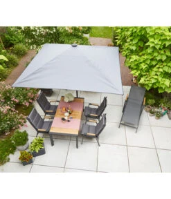 Siena Garden Sonnenschirm Gastro, Quadratisch, Ca. B300/T300 Cm -Optimal Gartenmöbel Geschäft 6988422 WE MO 001 SienaGardenGastoSchirm300x300anthrazit