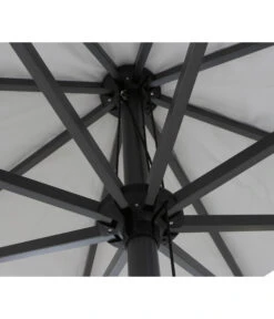 Siena Garden Sonnenschirm Gastro, Rund, Ca. Ø400 Cm -Optimal Gartenmöbel Geschäft 6988471 WE DE 005 SienaGardenGastroSonenschirm400cmHellgrau